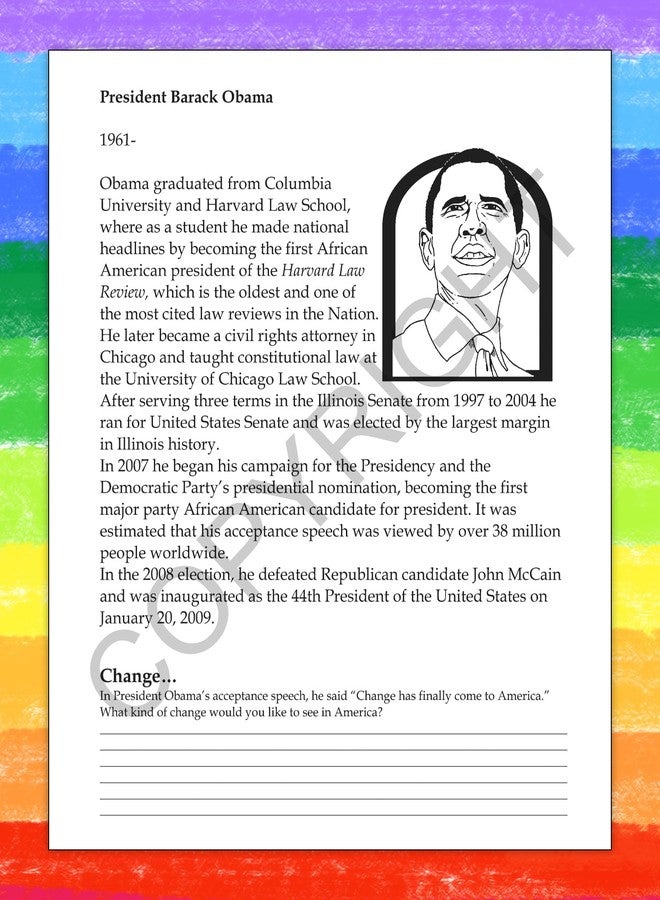 ZOCO - Black History - Educational Coloring Books (25 Bulk Pack, Without Crayons) - African American History Month Handout - Games, Puzzles, Activities for Kids - Image 5